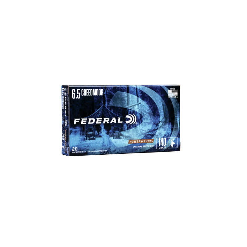 Federal 6.5 Creedmoor 140gr S.P. Federal ( American Eagle) Federal