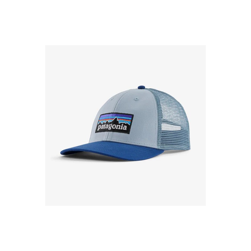 Patagonia - P-6 Logo Lopro Trucker Hat - Steam Blue