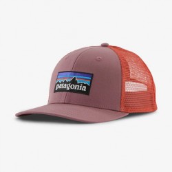 Patagonia P-6 logo Trucker hat Evening Mauve Patagonia Hats