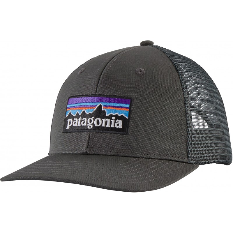 Patagonia Fitz Roy Trout Trucker Hat (Black)