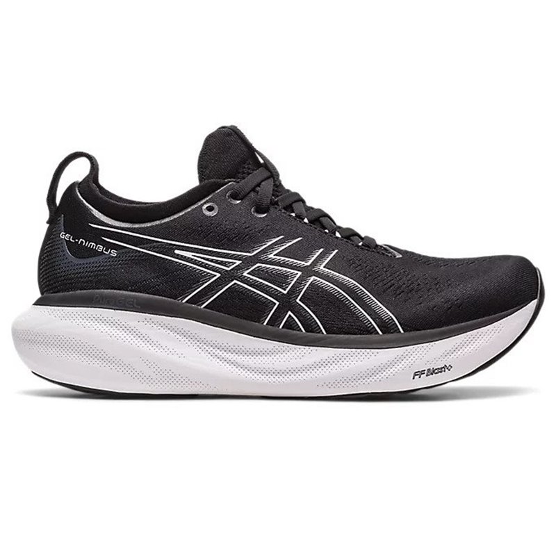 Asics W's Gel-Nimbus 25 Black/Pure Silver