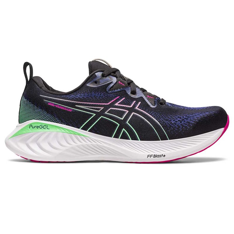 Asics Gel-Cumulus 25 Black/pink rave Asics Running Shoes