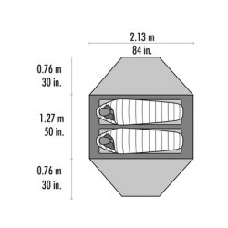 MSR Elixir2- 2Person Tent MSR Tentes