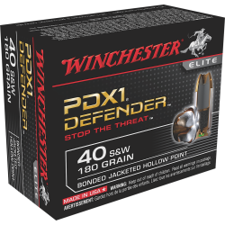 Win 40 S&W 180 Gr PDX1 Winchester Ammunition Winchester