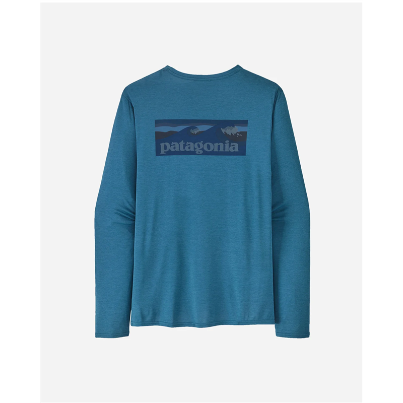 Patagonia M's Cap cool daily graphic shirt wavy blue