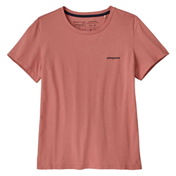 Patagonia W's P-6 Mission Organic T-shirt sunfade pink