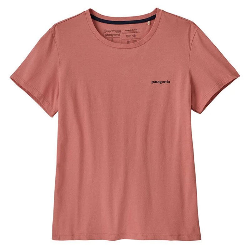 Patagonia W's P-6 Mission Organic T-shirt sunfade pink Patagonia Tops