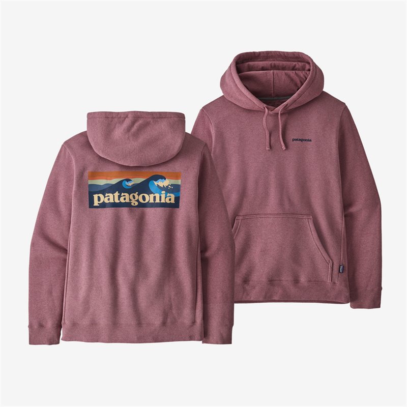 Patagonia Boardshort logo uprisal hoody eve mauve Patagonia Hauts