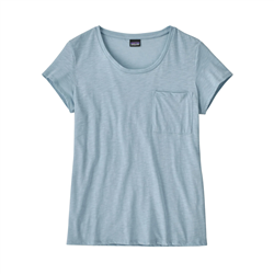 Patagonia W's mainstay Tee Steam blue