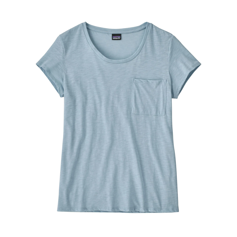 Patagonia W's mainstay Tee Steam blue Patagonia Tops