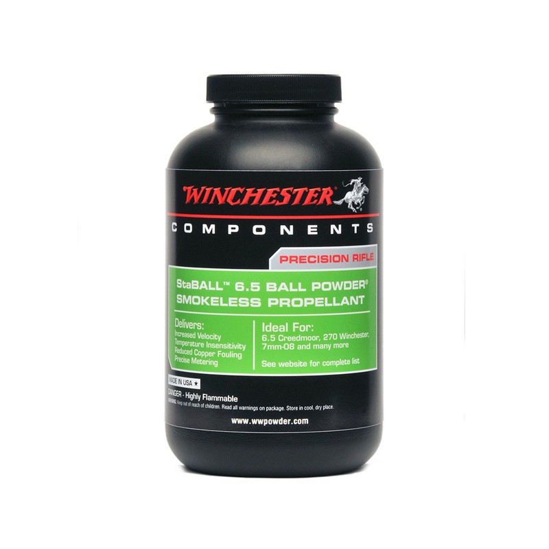 Winchester Powder Staball 6.5 Winchester Ammunition Winchester