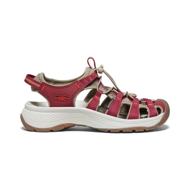 Keen Astoria west sandal W merlot/scarlet KEEN Casual shoes and sandals