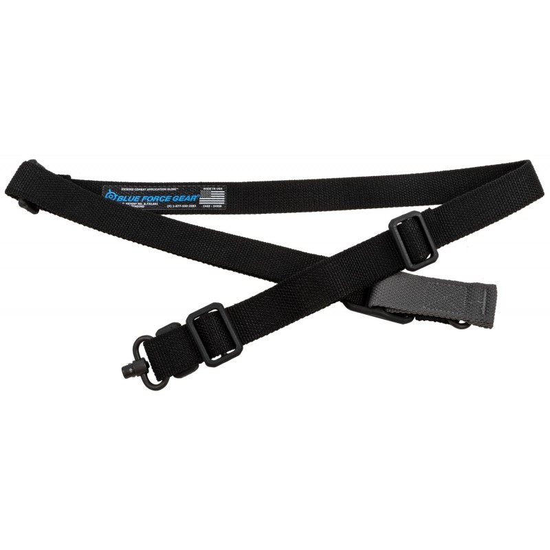 Blue Force Vicker sling 2 to 1 -point Black Blue Force Gear Inc Gun Sling