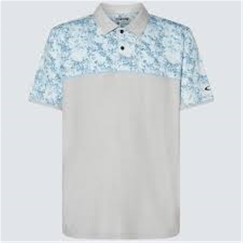 Oakley Sand Block Polo stonewash blue