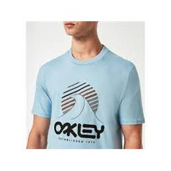 Oakley One Wave B1B Tee Stonewash blue