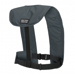 Mustang MIT 100 Convertible A/M inflatable PFD - grey Mustang Survival PFD & Flotation Jackets