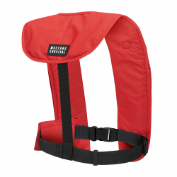 Mustang MIT 100 Convertible A/M inflatable PFD - rouge - Mustang Survival - sporteque.ca