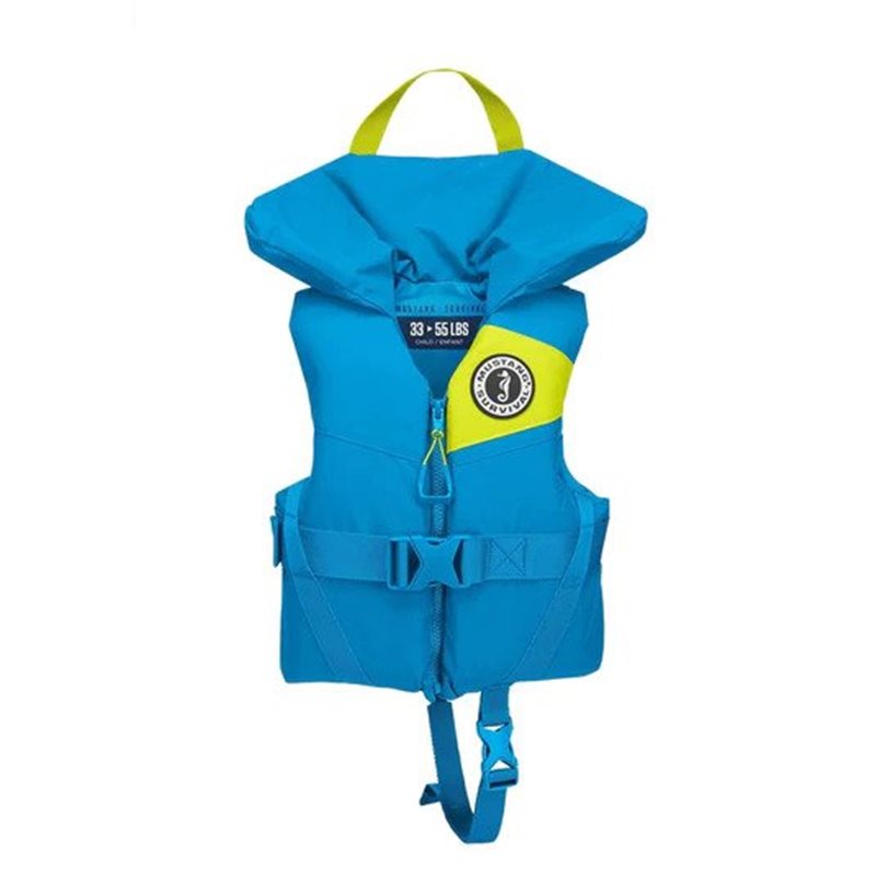 Mustang Cild lil legends foam vest blue Mustang Survival Vestes de Flottaison (VFI)