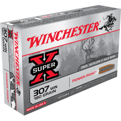 Winchester Super X 307 win 180 gr SP Winchester Ammunition Ammunitions