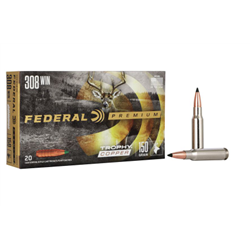 Federal Premium 308 Win 150gr Trophy Copper Federal ( American Eagle) Ammunitions