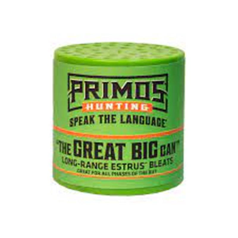 PRIMOS THE GREAT BIG CAN Primos Leurres & odeurs de chasse