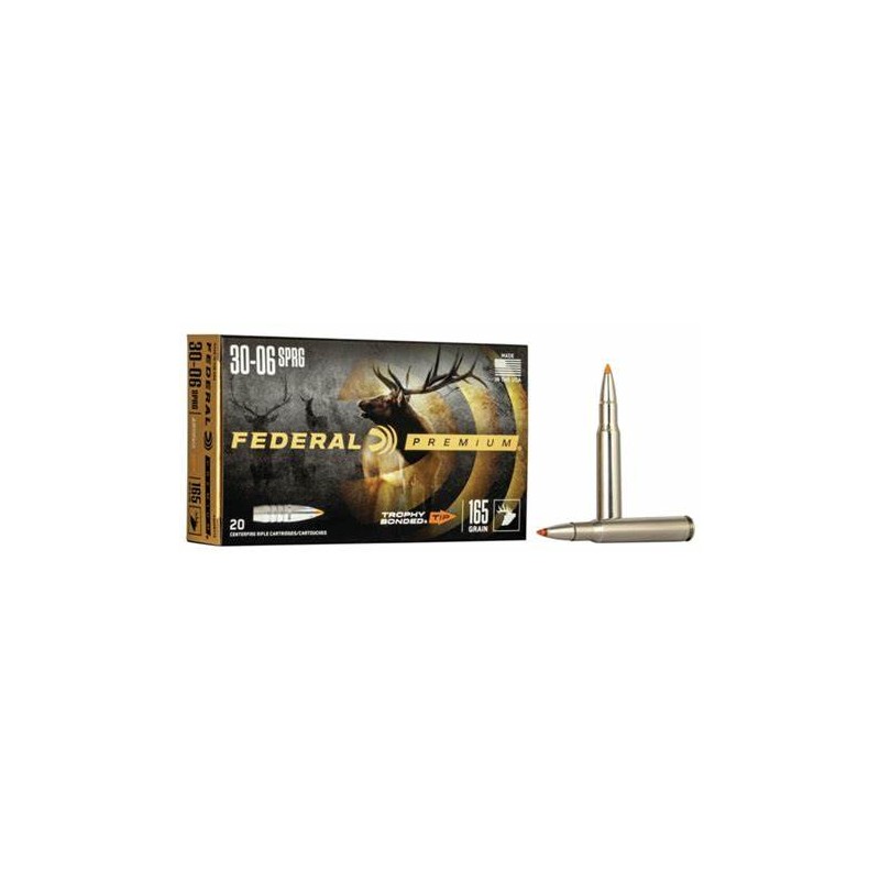 Federal Premium 30-06 Spg 165gr Trophy Bonded Tip Federal ( American Eagle) Federal