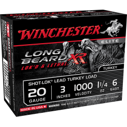 Winchester Long Beard XR 20 Ga 3'' 6 Winchester Ammunition Turkey