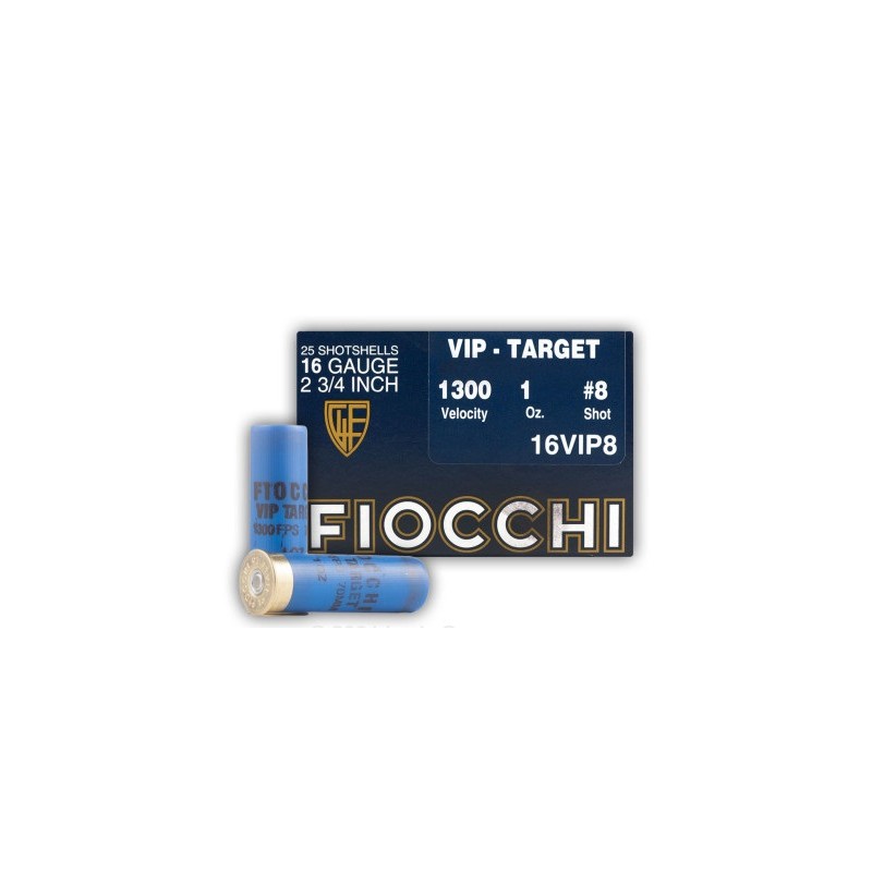 Fiocchi VIP Target 16 Ga 2 3/4'' 1 oz 1300 fps 8