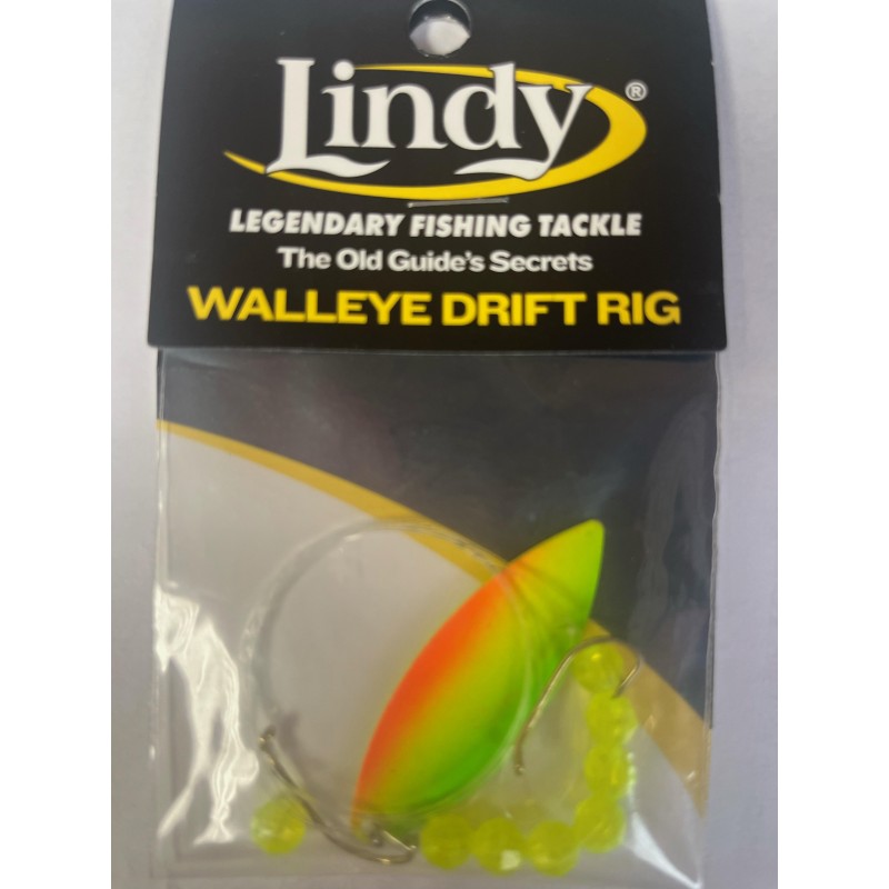 Lindy 2 Hamecpmon Harness Walleye Drift Rig Firetiger Lindy Lindy