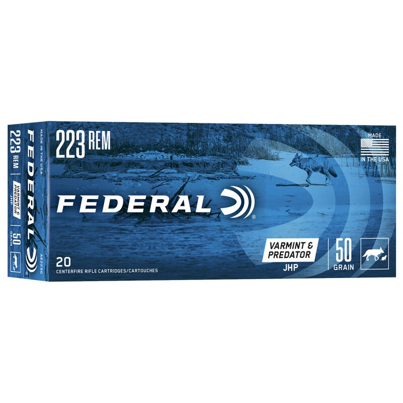 Federal 223 Rem 50gr JHP Federal ( American Eagle) Federal