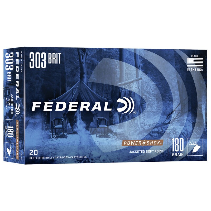 Federal 303 British 180gr S.P. Federal ( American Eagle) Federal