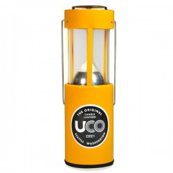 UCO CHANDELLE LANTERNE REVÊTEMENT EN POUDRE JAUNE UCO Chaufferettes & Lanternes