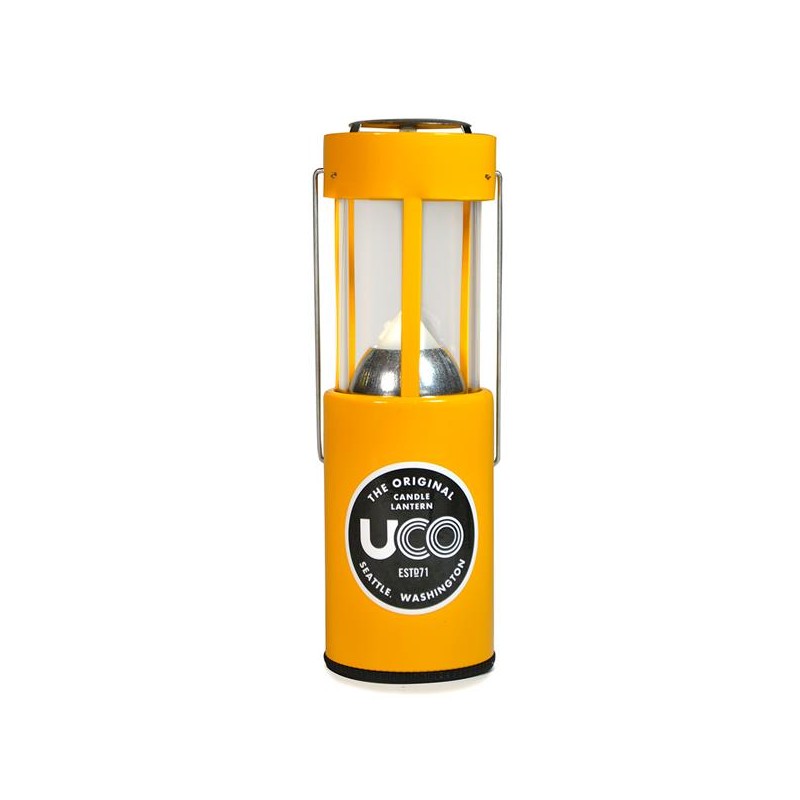 UCO CHANDELLE LANTERNE REVÊTEMENT EN POUDRE JAUNE UCO Chaufferettes & Lanternes