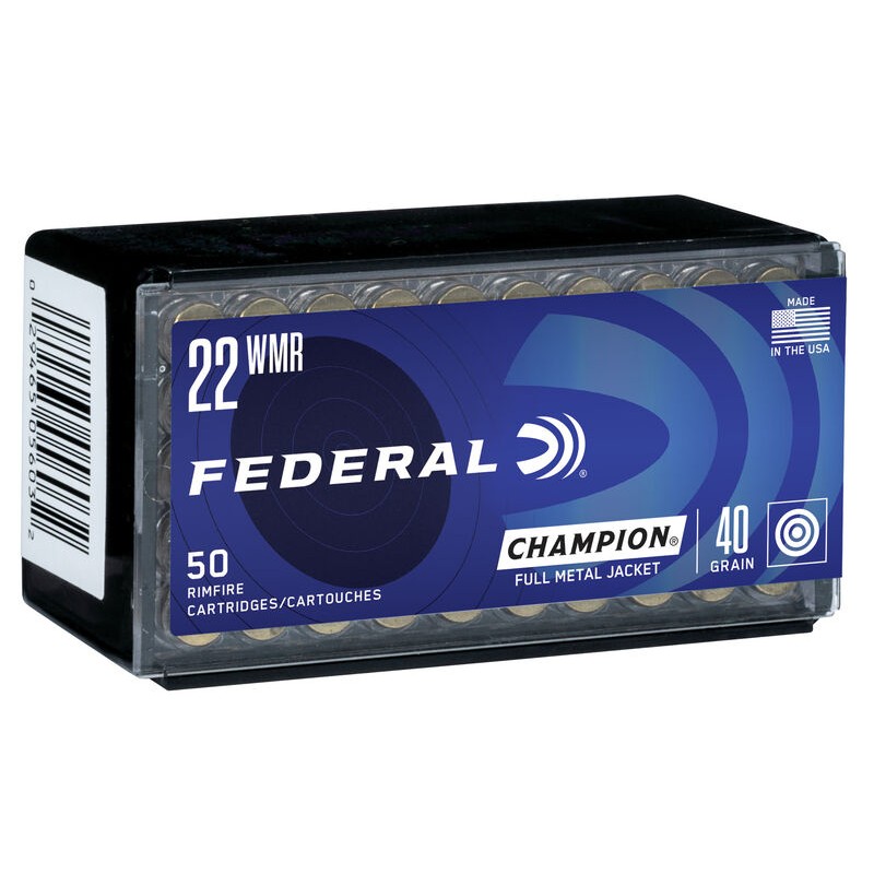 Federal Champion 22 Win Mag 40 Gr FMJ - Federal ( American Eagle) - sporteque.ca