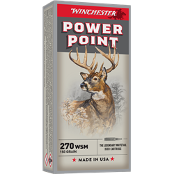 Win Super X 270 WSM 150 gr SP Winchester Ammunition Winchester