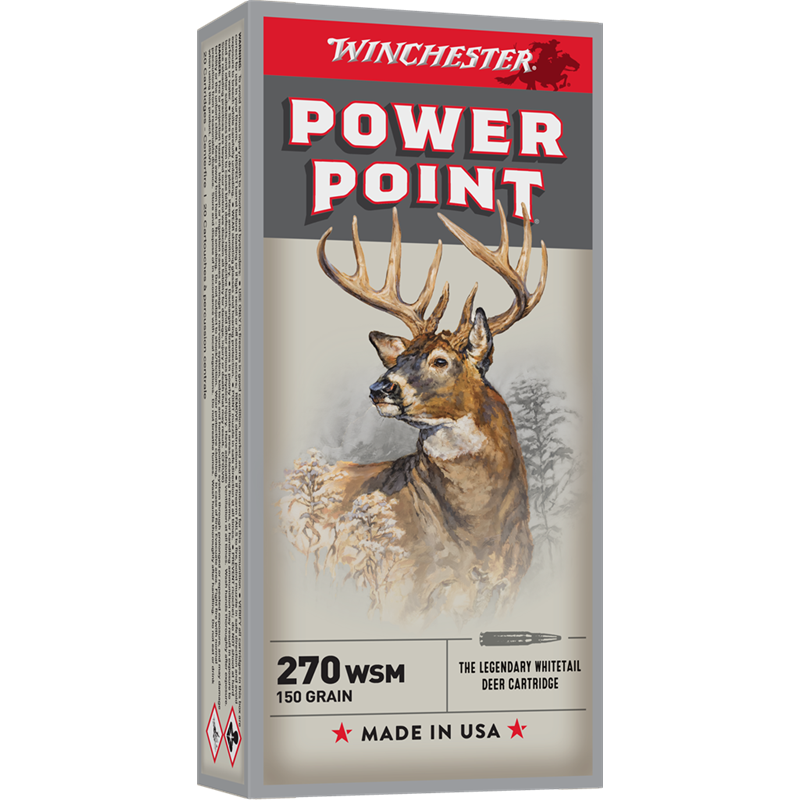 Win Super X 270 WSM 150 gr SP Winchester Ammunition Winchester