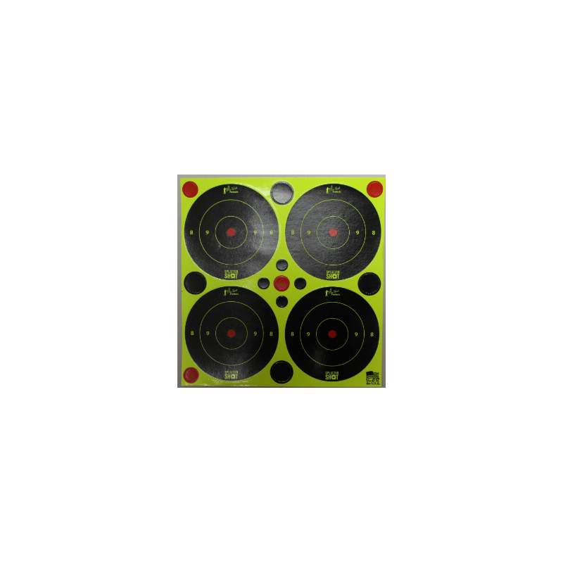 Pro-Shot Splatter Shot 3" Targets 48 (Peel & Stick) Pro-Shot Cibles