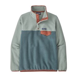 Patagonia  W's Lw Synch snap-T p/o new green