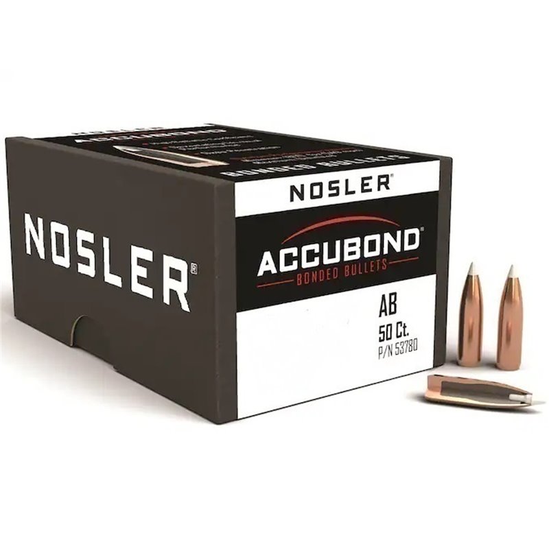 Nosler Accubond .243 90gr 50/boite Nosler Nosler