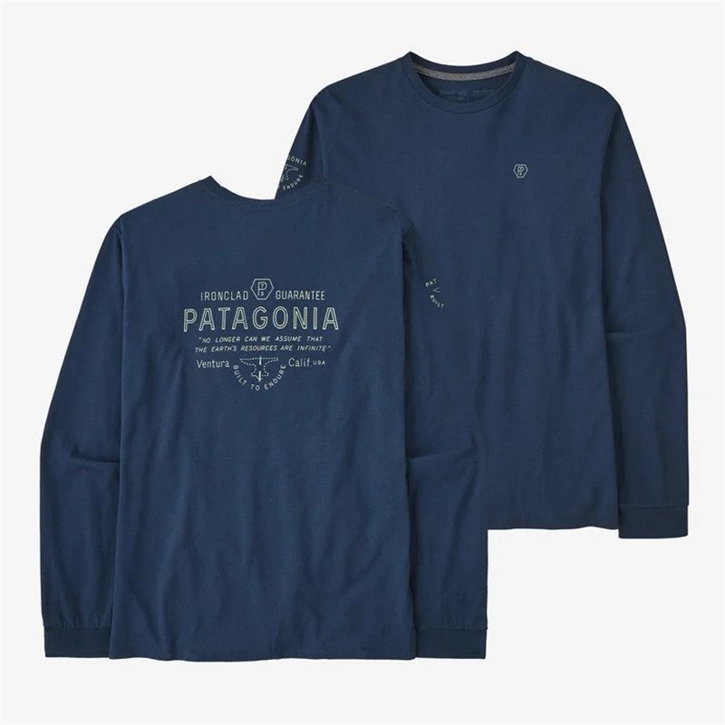 Patagonia M's Forge Mark respons lagom blue Patagonia Tops