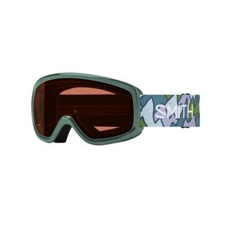 Smith Snowday JR alpine green peaking RC36 Smith Lunettes de ski alpin