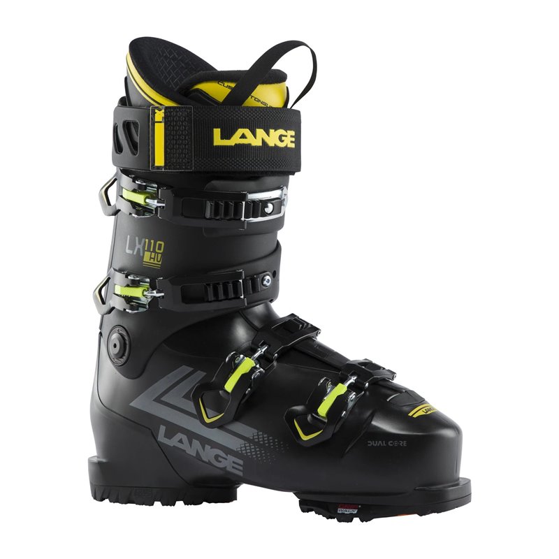 Lange LX 110 HV Gw Black yellow Lange Bottes de ski alpin