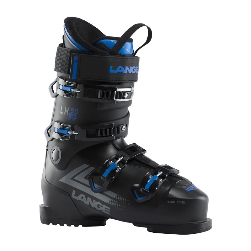 Lange LX 90 HV Black Blue Lange Bottes de ski alpin