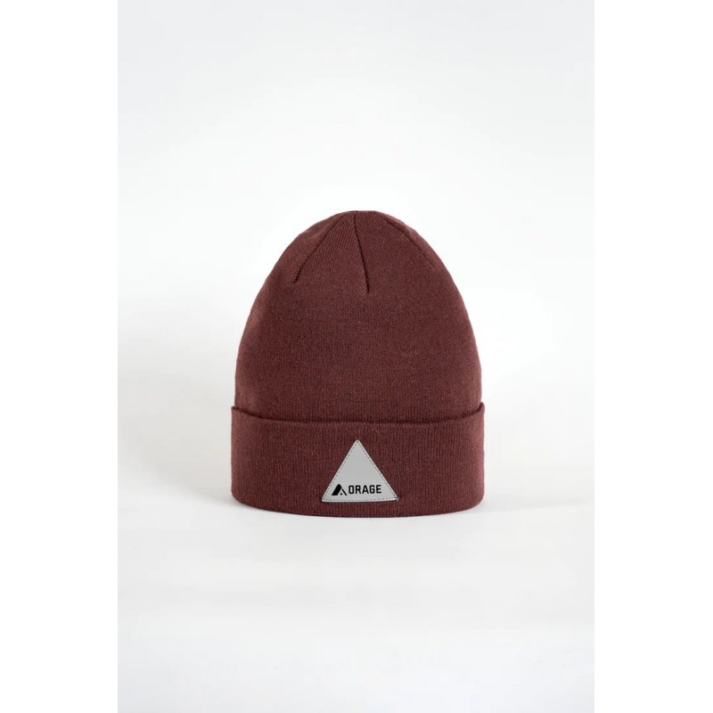 Orage Davis Beanie Brown Red Orage Accessories