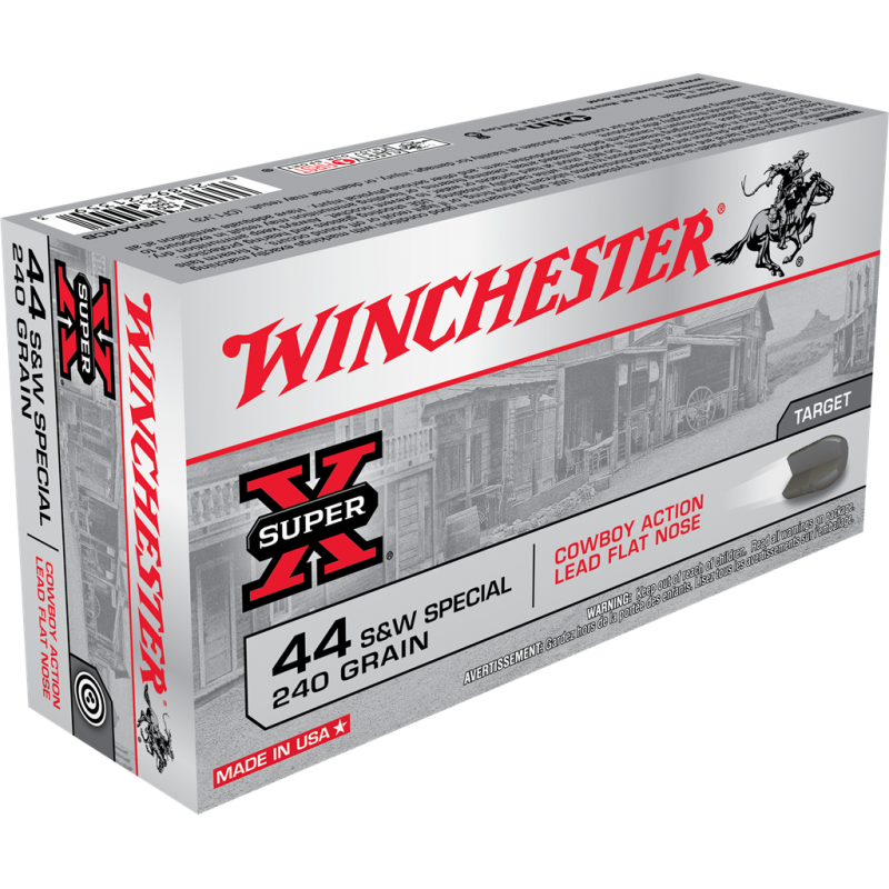 Winchester Cowboy Load 44 S&W Special 240 gr LRN Winchester Ammunition Winchester