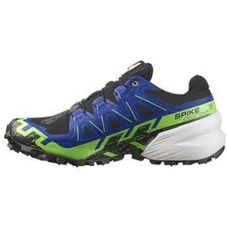 Salomon Spikecross 6 GTX Black/Surf W/Green gecko Salomon Souliers de course