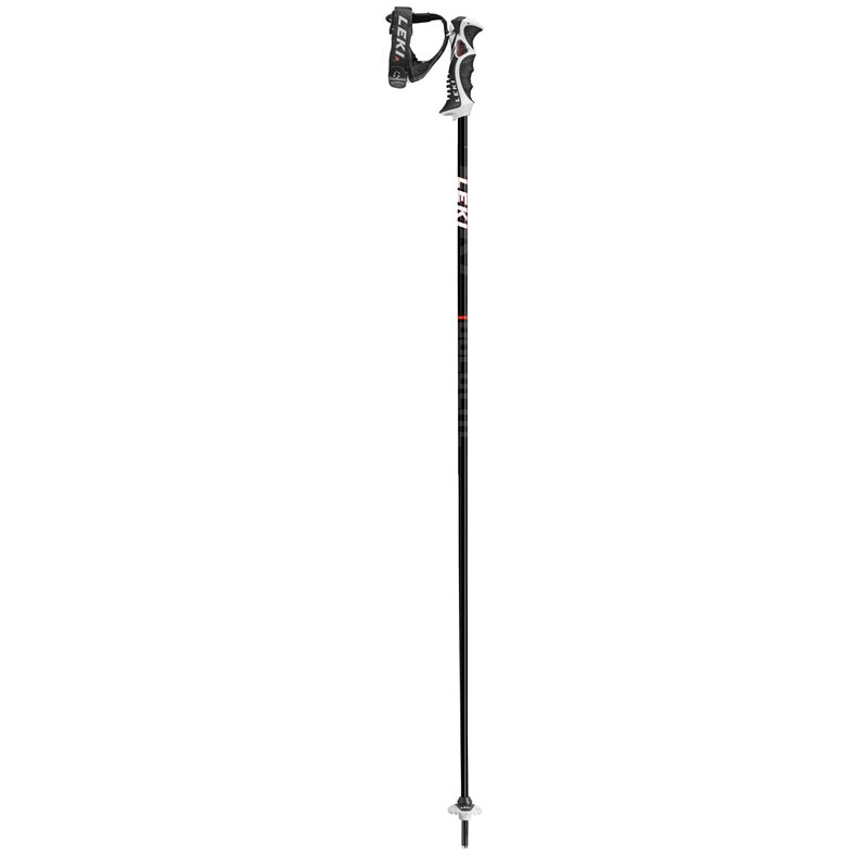 Leki Bold Lite S Black Red LEKI Ski Poles