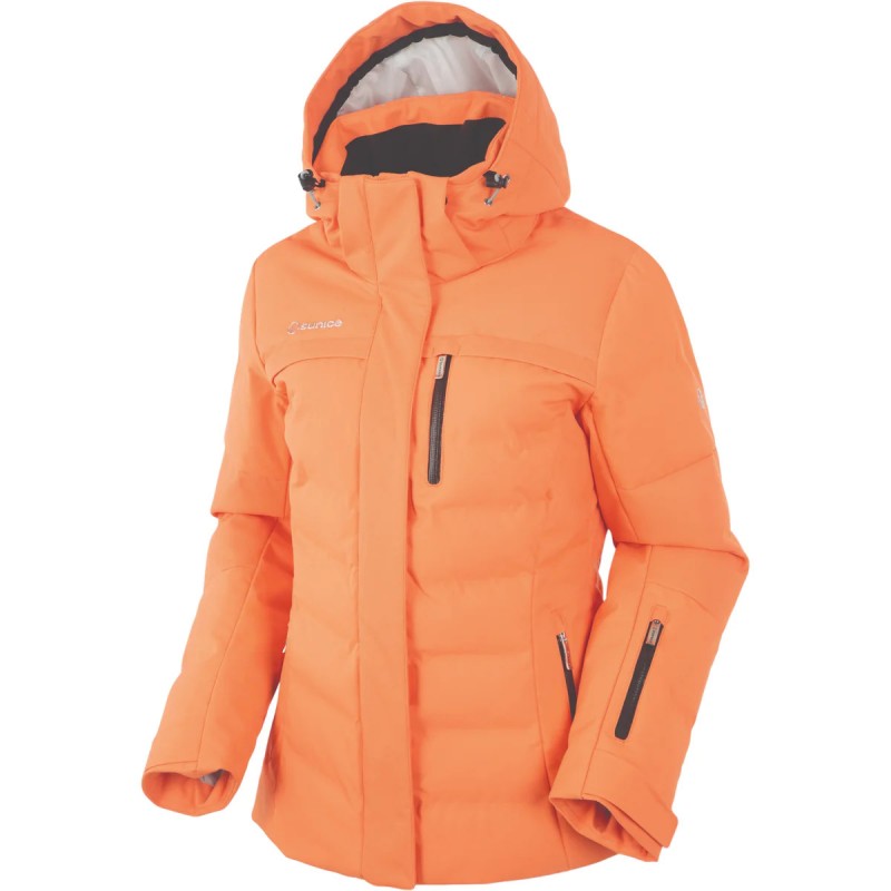 Sunice Veste pour Femme de ski Amber Pamplemousse Sunice Manteaux et vestes