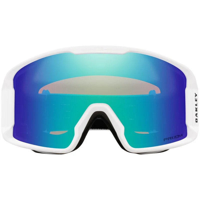 Oakley line Miner M Matte White wPrzm Saphire Gbl OAKLEY Lunettes de ski alpin