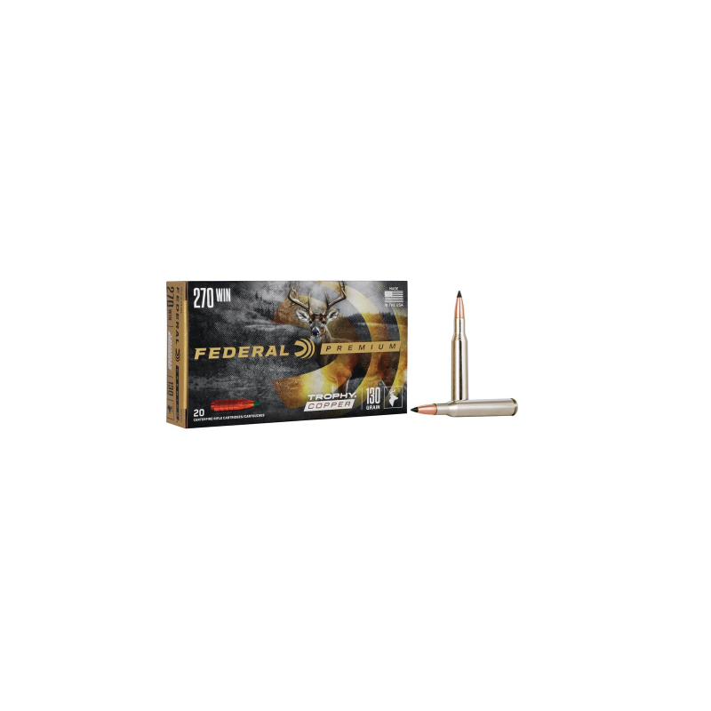 Federal Premium 270 Win 130gr Trophy Copper Federal ( American Eagle) Federal